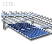 産業用太陽光発電アルミ架台